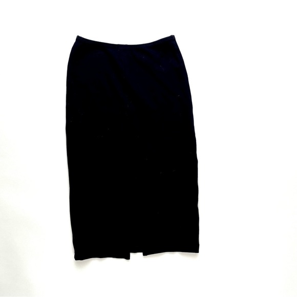 American Apparel Black Pencil Skirt - Picture 2 of 4